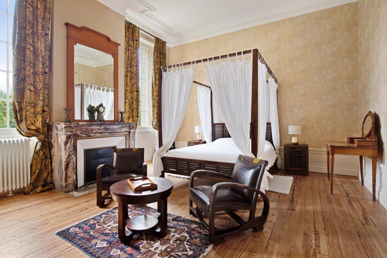 Chateau Belle Epoque - Chambres D'Hotes & Gites Linxe Exterior foto