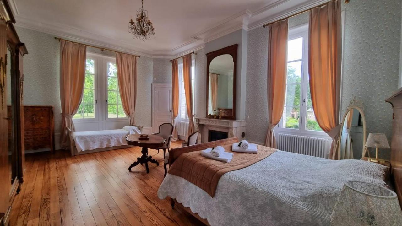 Chateau Belle Epoque - Chambres D'Hotes & Gites Linxe Exterior foto