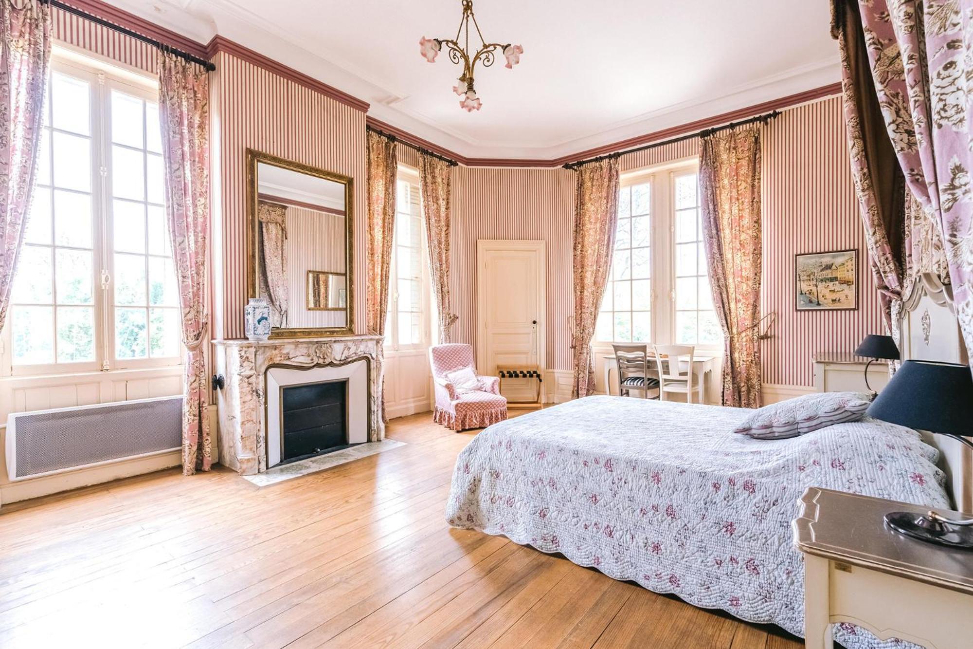 Chateau Belle Epoque - Chambres D'Hotes & Gites Linxe Habitación foto